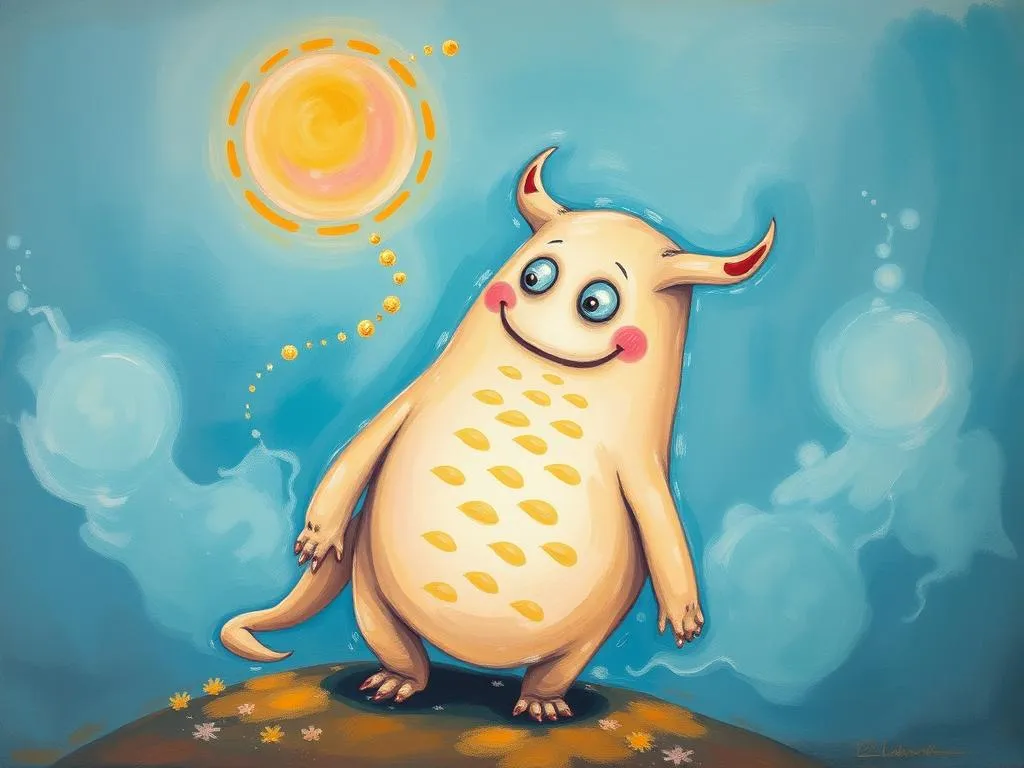 dream symbol big human like creature