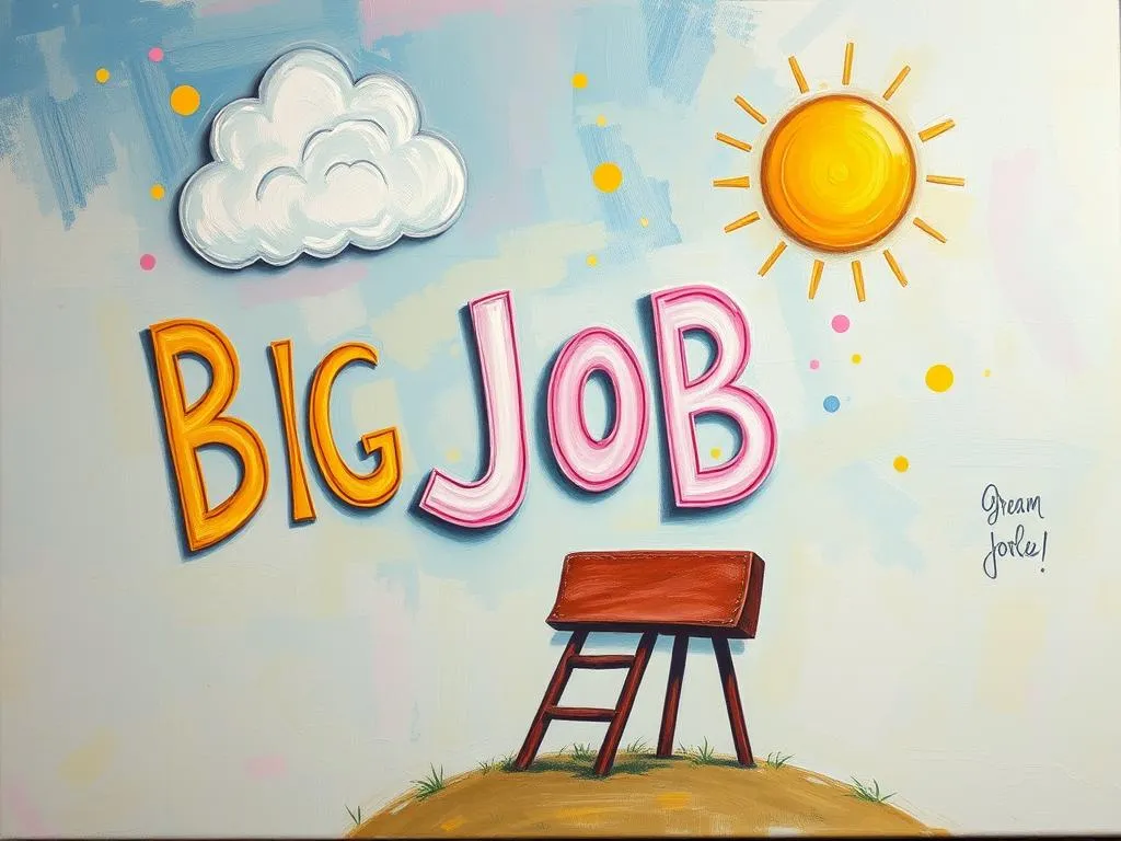 dream symbol big job