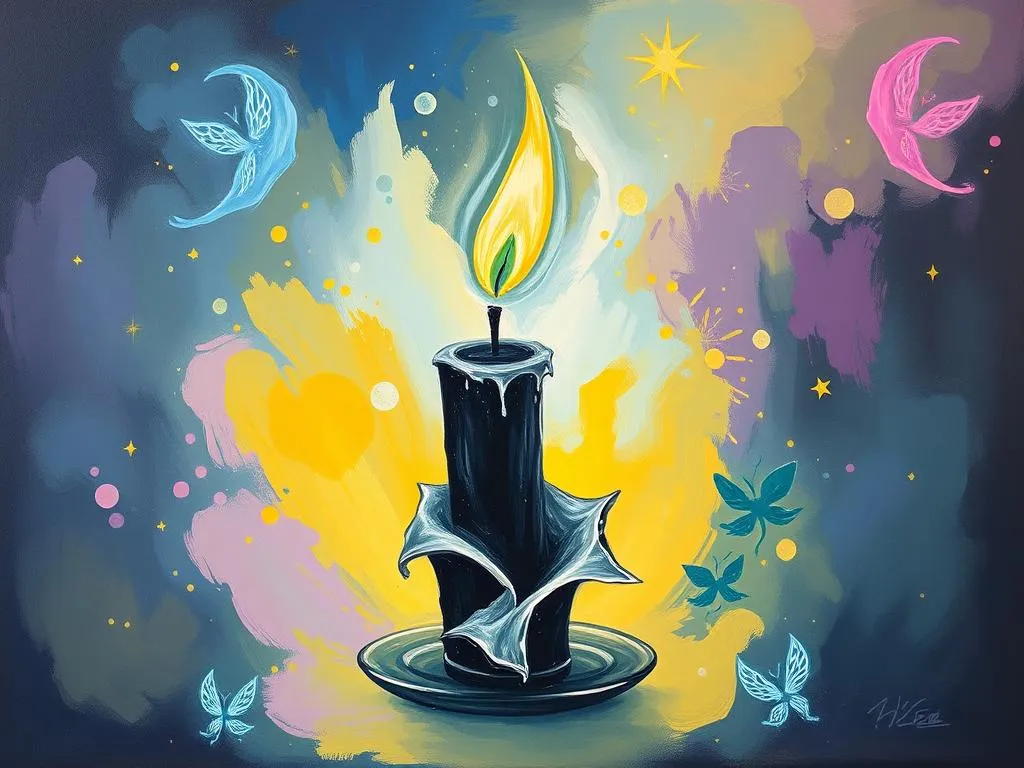 dream symbol black candle unraveling the meaning