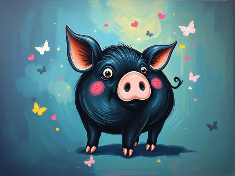 Dream Symbol Black Pig: Meaning and Interpretation