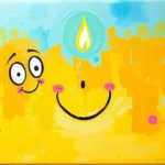 dream symbol bright blue light