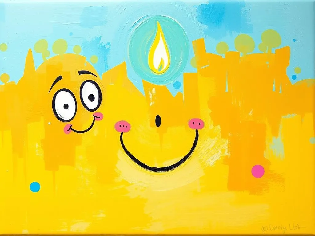 dream symbol bright blue light