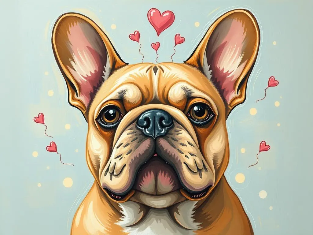 dream symbol brown french bulldog