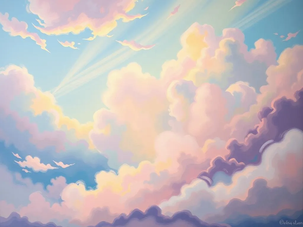 dream symbol calm sky exploring the message behind tranquility