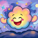 dream symbol cartoon style