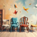 dream symbol chairs flying all over the place