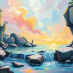 dream symbol chasm with river