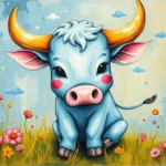 dream symbol child bull