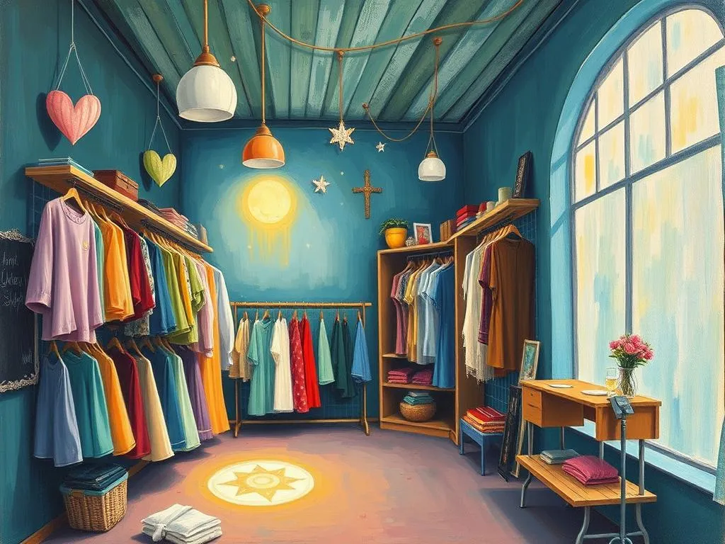 dream symbol clothes stores