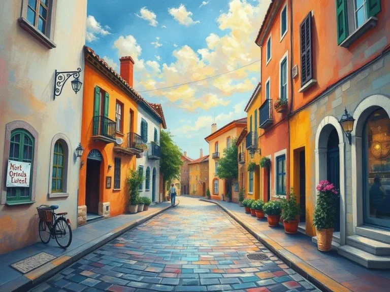 Dream Symbol: Cobblestone Street
