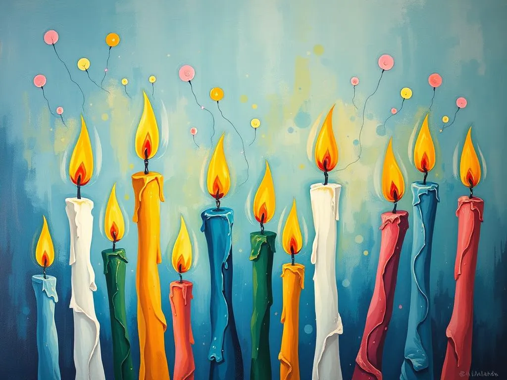 dream symbol collection of candles unraveling its meaning