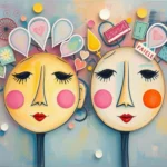 dream symbol covered faces