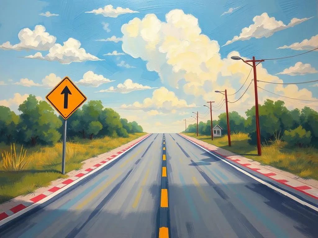 dream symbol crossing the road