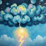 dream symbol dark clouds and lightning