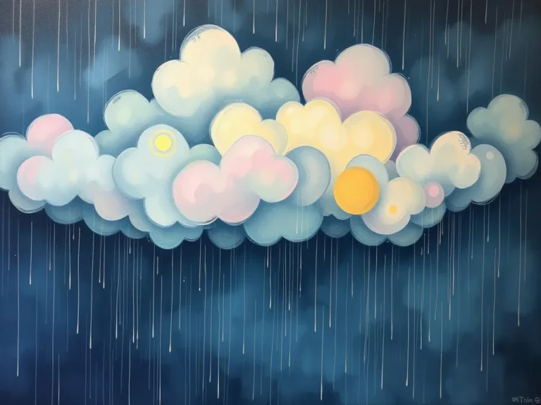 Dream Symbol: Dark Rain Clouds