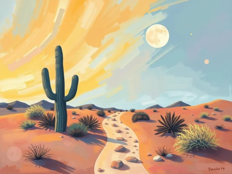 Dream Symbol Desert Track