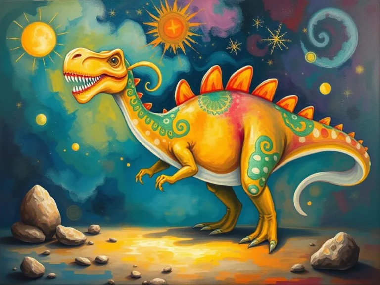 Dream Symbol Dinosaur Ancient Wisdom and Challenges Revealed