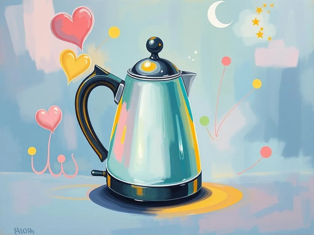 dream symbol electric kettle