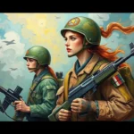 dream symbol female soldiers strength courage and protection