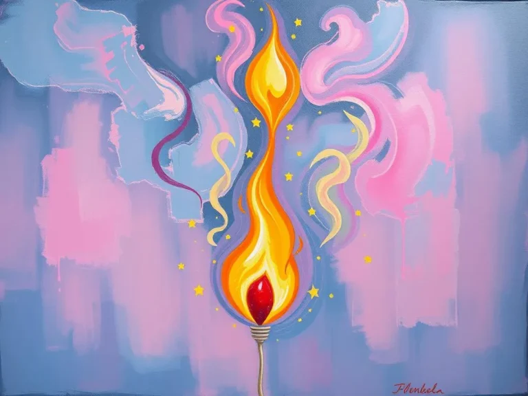 Dream Symbol Fire Turning Pink