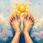 dream symbol flipped feet