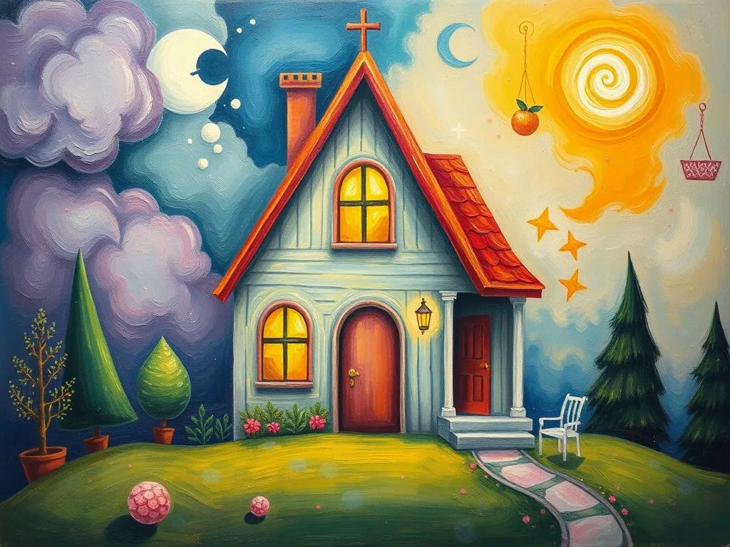 dream symbol forces surrounding the house and their meanings