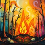 dream symbol forest fire