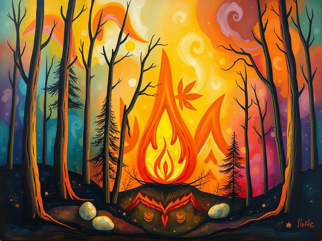 dream symbol forest fire