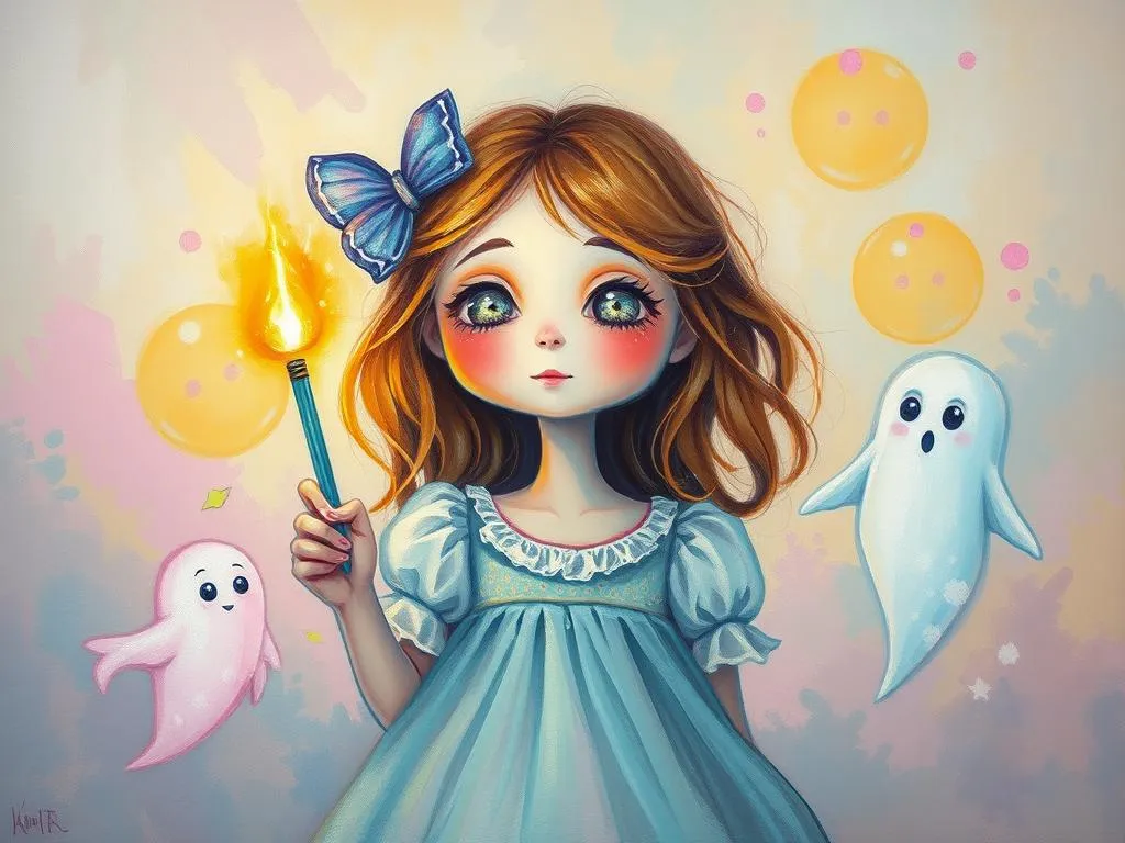 dream symbol girl ghost interpreting mystery