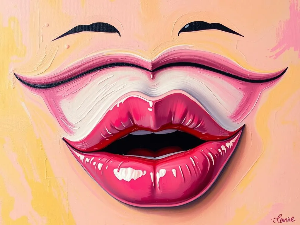 dream symbol glossy lips meaning interpretation