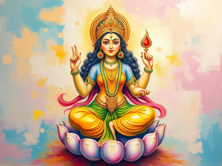 Dream Symbol Goddess Lakshmi Meaning and Interpretation