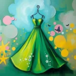 dream symbol green dress