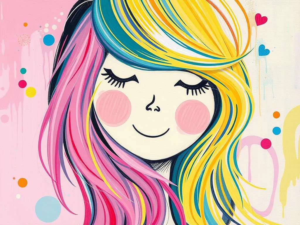 dream symbol hair color