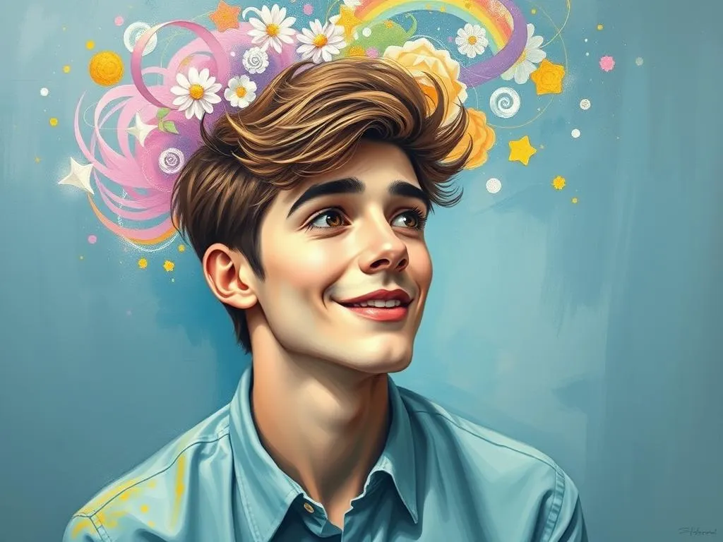 dream symbol handsome young man