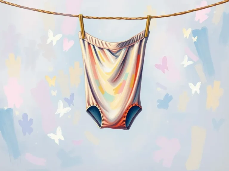 Dream Symbol Hanging Clothes Underwear and Socks