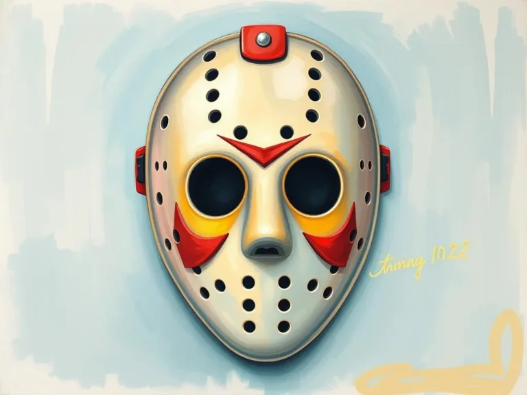 Dream Symbol Hockey Mask