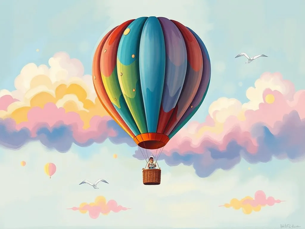 dream symbol hot air balloon meaning soaring