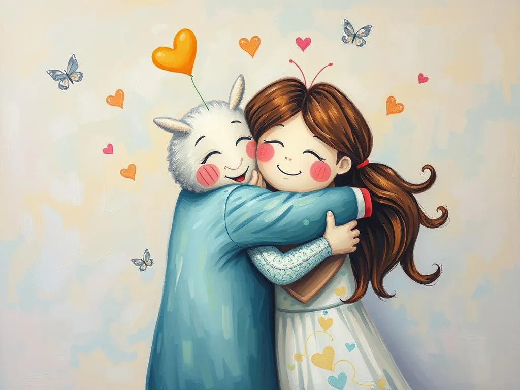 dream symbol hug