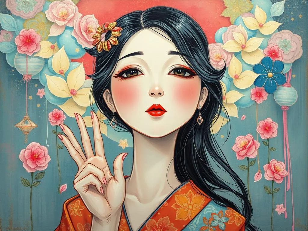 dream symbol japanese woman