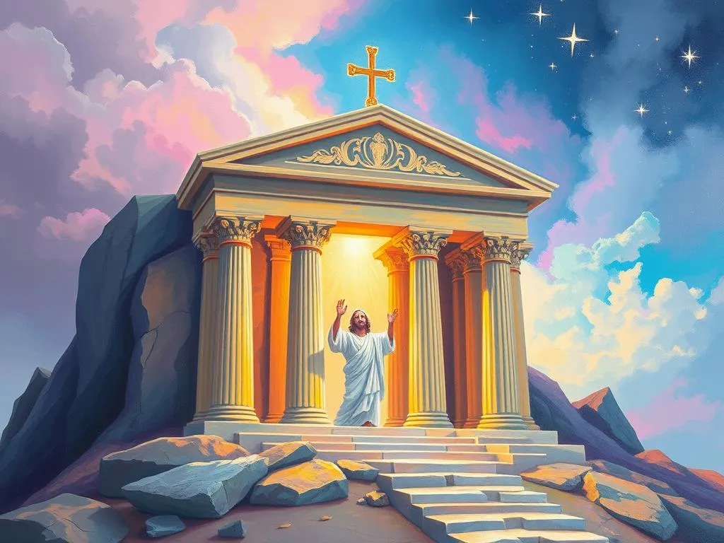 dream symbol jesus temple unveiling spiritual significance