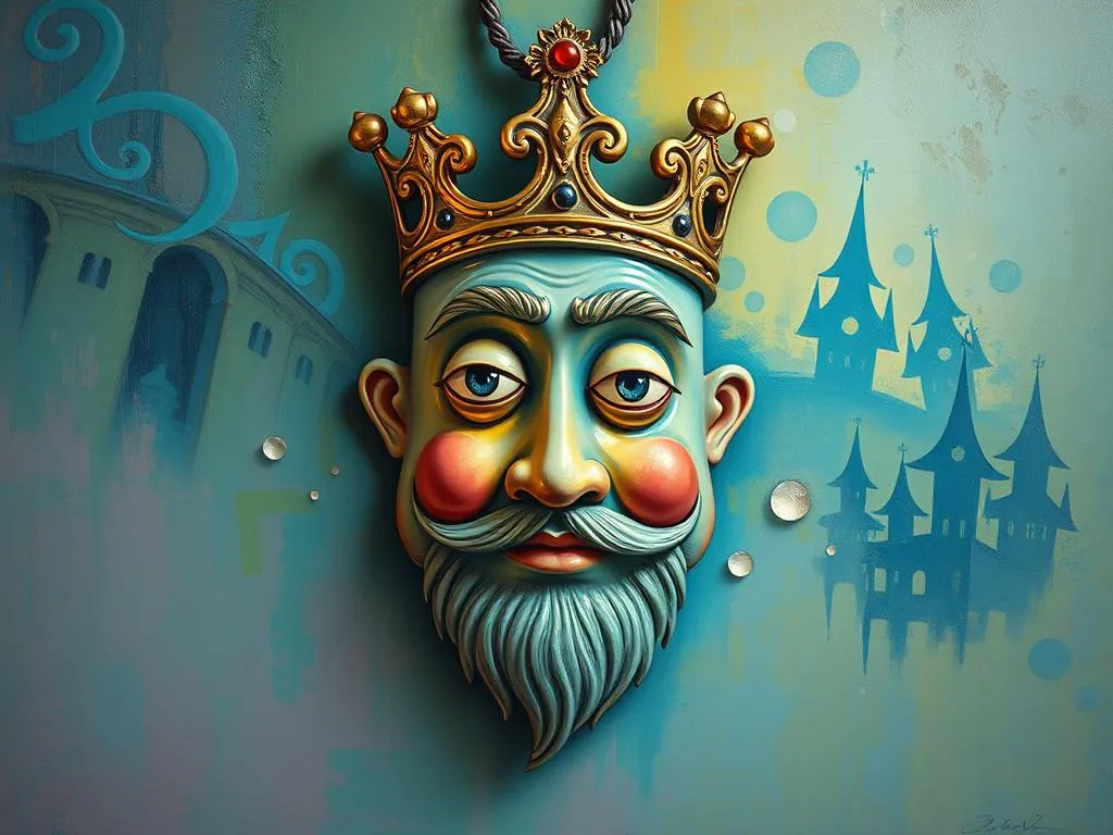 dream symbol king face pendant meaning interpretation