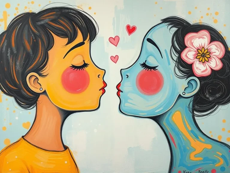 Dream Symbol Kissing on the Cheek Meaning and Interpretation