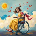 dream symbol lady in a wheelchair