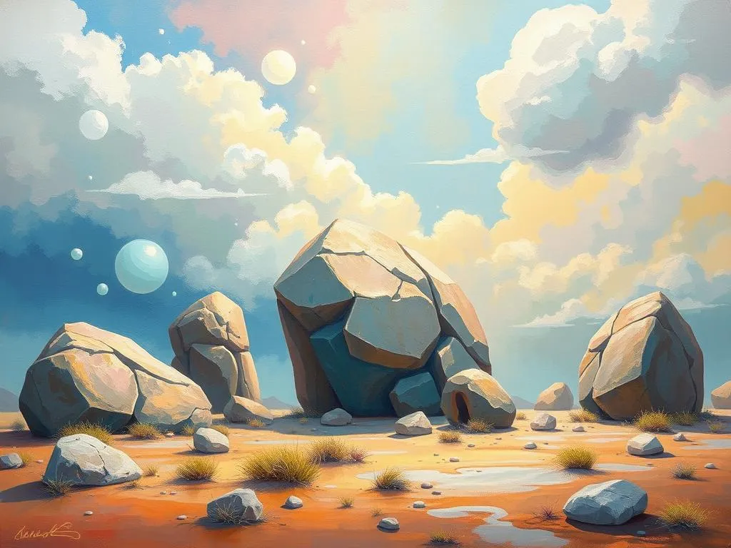 dream symbol large boulders