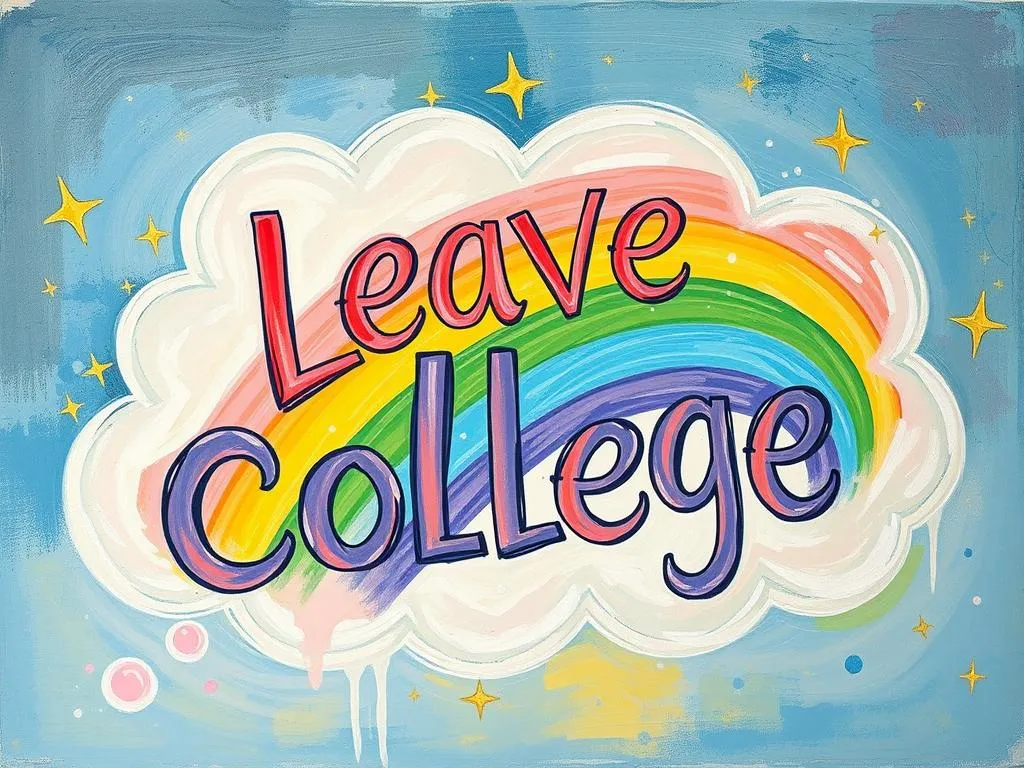 dream symbol leave college