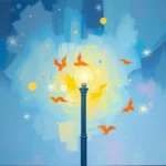dream symbol light poles
