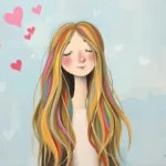 dream symbol long loose hair