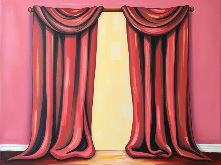 Dream Symbol Maroon Colored Curtains Meaning and Interpretation