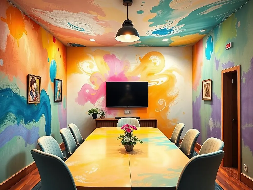 dream symbol meeting room