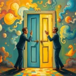 dream symbol men knocking door omen